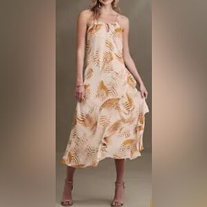 Banana Republic Factory Ruffle Maxi Dress